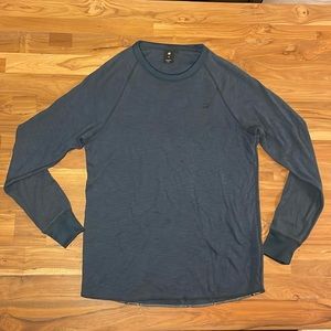 Men’s G-star  blue raglan shirt